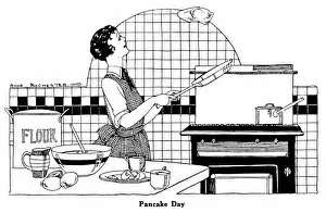 Cooking a Pancake