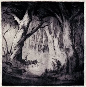 Drypoint Prints: Cool Water