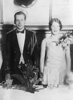 Trumbull Prints: Coolidge Wedding 1929