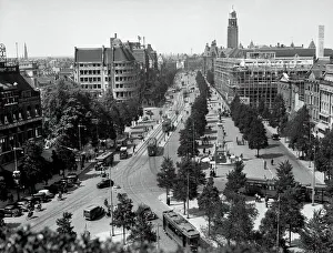 Images Dated 27th April 2021: The Coolsingel, Rotterdam, Netherlands