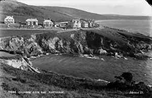 Mortehoe Prints: Coombes Gate Bay, Mortehoe