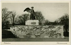 Danish Prints: Copenhagen, Denamrk - Sofartsmonumentet (Maritime Monument)