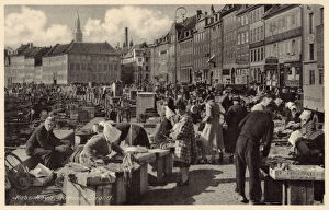 Images Dated 2nd December 2016: Copenhagen, Denmark - Gammel Strand - The Fish Market