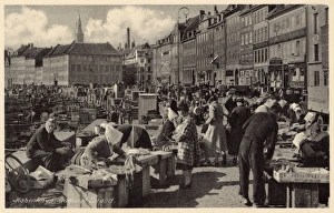 Images Dated 2nd December 2016: Copenhagen, Denmark - Gammel Strand - The Fish Market