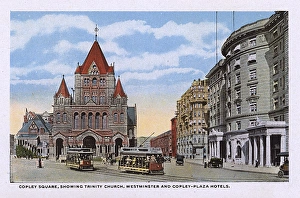 Images Dated 28th September 2015: Copley Square, Boston, Massachusetts, USA
