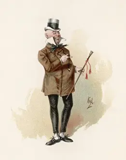 1849 Prints: Copperfield / Mr Micawber