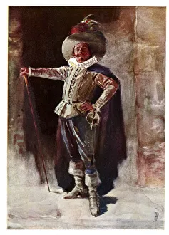 Constant Gallery: Coquelin, French actor, as Cyrano de Bergerac