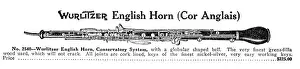 Cor anglais, Wurlitzer