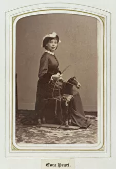 1886 Collection: Cora Pearl, Courtesan