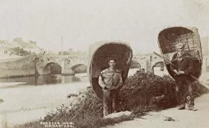 Carries Collection: Coracle men - Carmarthen