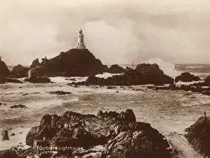 Corbiere Prints: Corbiere Lighthouse, Jersey, Channel Islands