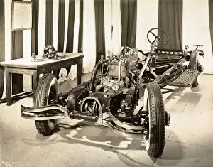 Auburn Prints: Cord Front Drive car
