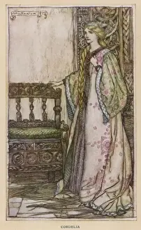 Shakespeare Prints: Cordelia in King Lear