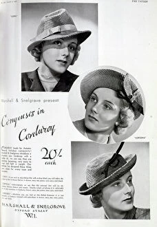 Headwear Collection: Corduroy Hats