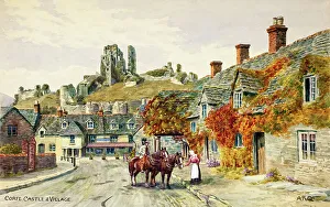 Corfe Castle and Village, Dorset