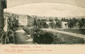 Corfu, Island of Corfu, Greece - The Esplanade