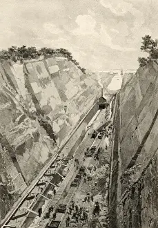 Enormous Prints: Corinth Canal Works