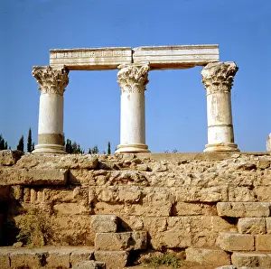 Corinth Prints: Corinthian columns