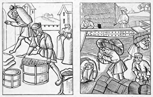 1528 Prints: CORN DEALING IN PARIS