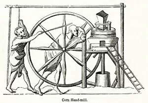 Images Dated 26th February 2019: Corn hand-mill