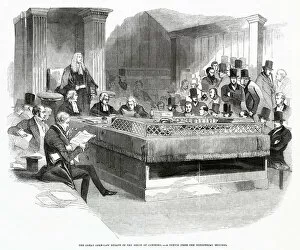 Images Dated 6th March 2020: Corn Law Debate 1846