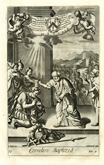 Cornelius Gallery: Cornelius baptised