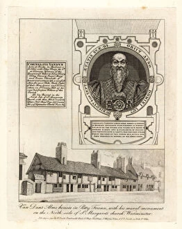 Images Dated 26th February 2020: Cornelius Van Duns almshouses in Petty France