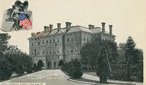 Rhode Prints: Cornelius Vanderbilts home at Newport, Rhode Island