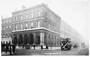 Bank Prints: Corner of Baker Street and Dorset Street, Marylebone, London