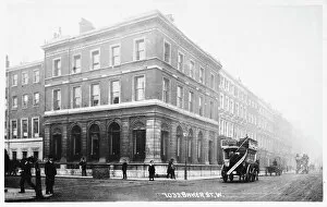 Bank Collection: Corner of Baker Street and Dorset Street, Marylebone, London