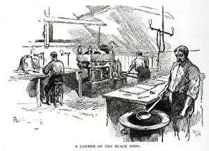 Images Dated 18th January 2019: A corner of the Black Shop