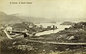 Burin Prints: A Corner of Burin Harbour, Newfoundland