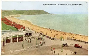 Corner Caf頎orth Bay, Scarborough, Yorkshire