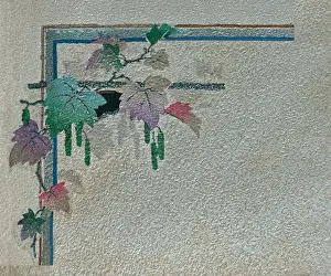 Corner design, SMB wallpaper sample book