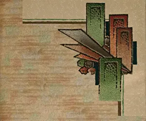 Corner design, SMB wallpaper sample book