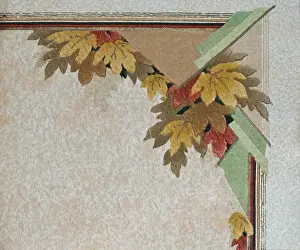Corner design, SMB wallpaper sample book