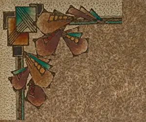 Corner design, SMB wallpaper sample book