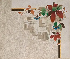 Corner design, SMB wallpaper sample book