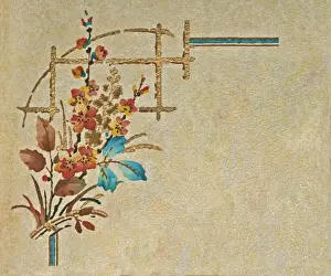 Corner design, SMB wallpaper sample book