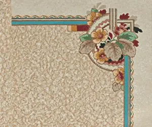 Corner design, SMB wallpaper sample book