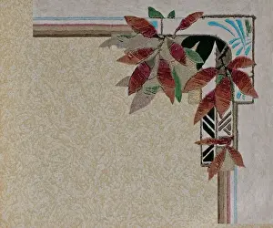 Corner design, SMB wallpaper sample book