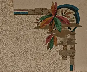 Corner design, SMB wallpaper sample book