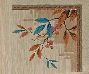 Corner design, SMB wallpaper sample book