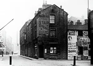 Howe Prints: Corner of Howe Street, Burnley, Lancashire, early 1900s