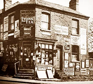 Norton Prints: Corner shop, Camp Lane, Kings Norton