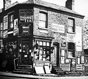 Norton Prints: Corner shop, Camp Lane, Kings Norton early 1900s
