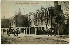 Hansom Gallery: Corner of Tite Street - Royal Hospital Road, Chelsea