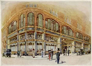 Stores Collection: Corner View of Harrods