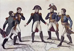 Corners Prints: The Four Corners Games or The Five Brothers