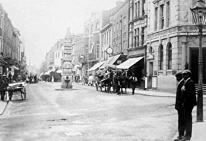 Dorchester Prints: Cornhill, Dorchester early 1900's